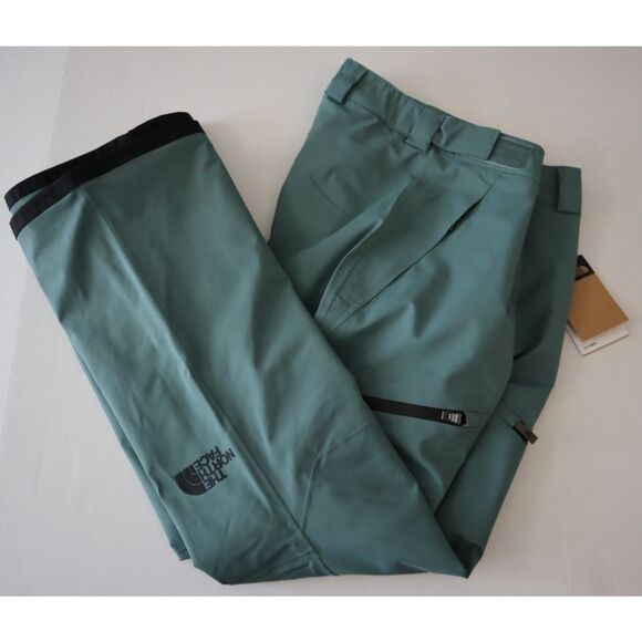 The North Face Men's Sz M Dark Sage Green DryVent Snow/Ski Chakal Pants - Picture 13 of 15